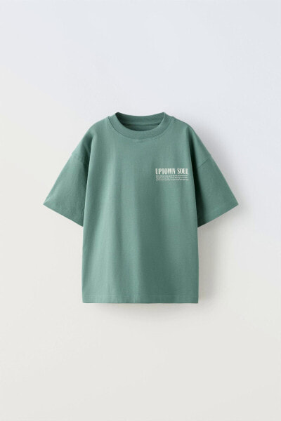 Slogan print t-shirt