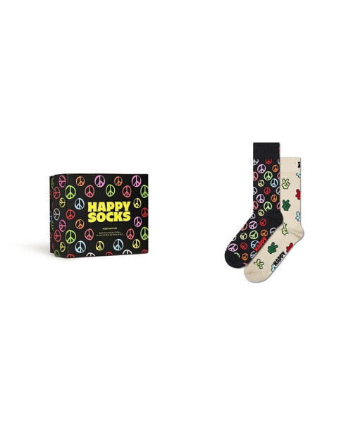 Носки Happy Socks набор из 2 пар Peace Socks