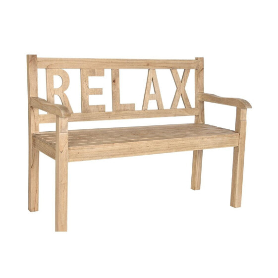 Садовая мебель Скамья DKD Home Decor Relax из натурального дерева кипариса 120 x 44 x 87 см