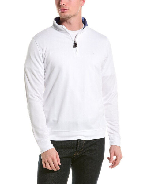 Tailorbyrd 1/4-Zip Pullover Men's White Xxl