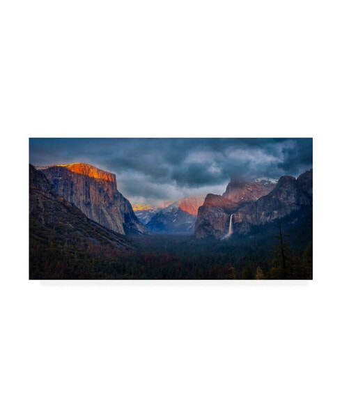 Michael Zheng The Yin and Yang of Yosemite Canvas Art - 37" x 49"