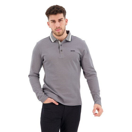 BOSS Plisy 10241663 Long sleeve polo