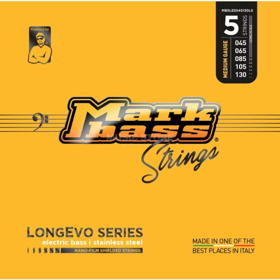 Markbass Longevo Series Strings 5s 45-130 Stainless Steel