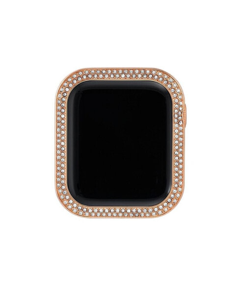Ремешок для часов Anne Klein 40 мм в металлическом корпусе для Apple Watch в розовом золоте с кристаллическими акцентами