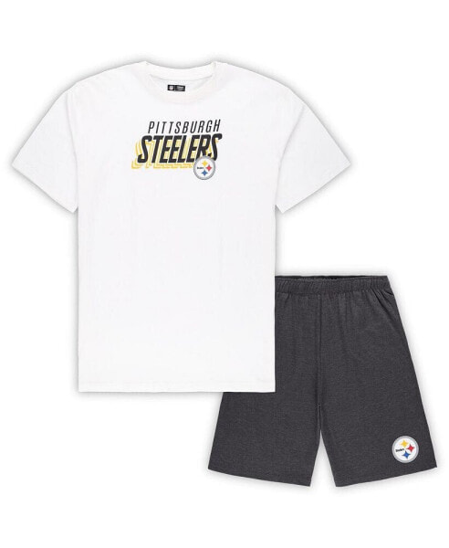 Футболка и шорты Concepts Sport Steelers Big Tall