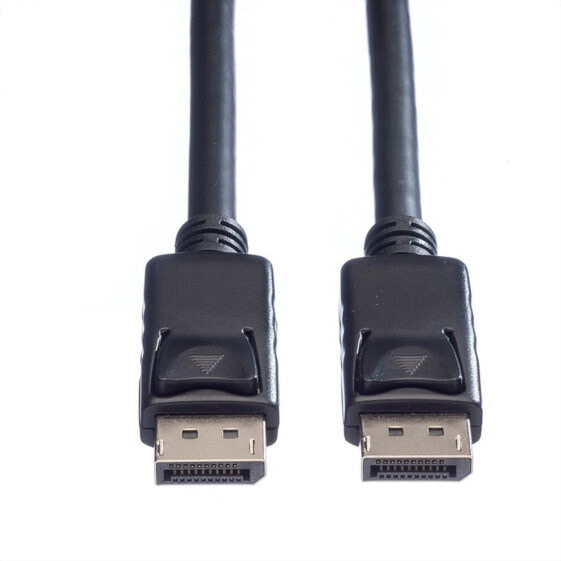 ROLINE DisplayPort Cable - DP-DP - M/M 7.5 m - 7.5 m - DisplayPort - DisplayPort - Male - Male - 4096 x 2560 pixels