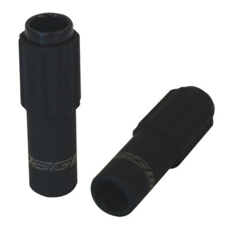 JAGWIRE Adjusters Mini Inline Adjusters-Rubber-Coated Black 2Pcs