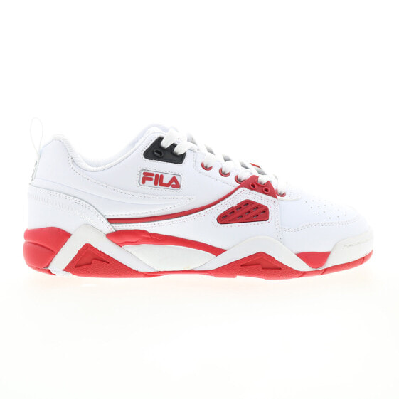 Fila Casim 1BM01856-128 Mens White Leather Lace Up Lifestyle Sneakers Shoes