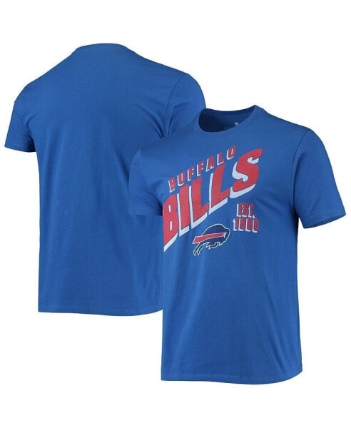 Men's Royal Buffalo Bills Slant T-shirt
