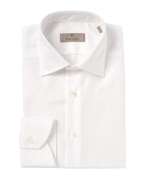 Canali Modern Fit Dress Shirt Men's White 39