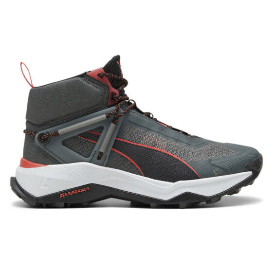 Puma Explore Nitro Mid Hiking Mens Grey Sneakers Athletic Shoes 37785808
