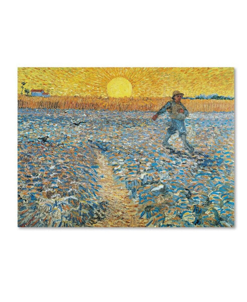 Vincent van Gogh 'Sower 1888' Canvas Art - 14" x 19"