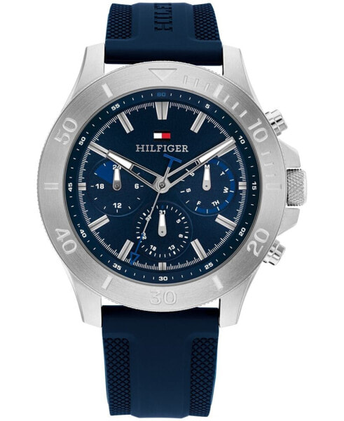 Часы Tommy Hilfiger Navy Blue Silicone 46mm