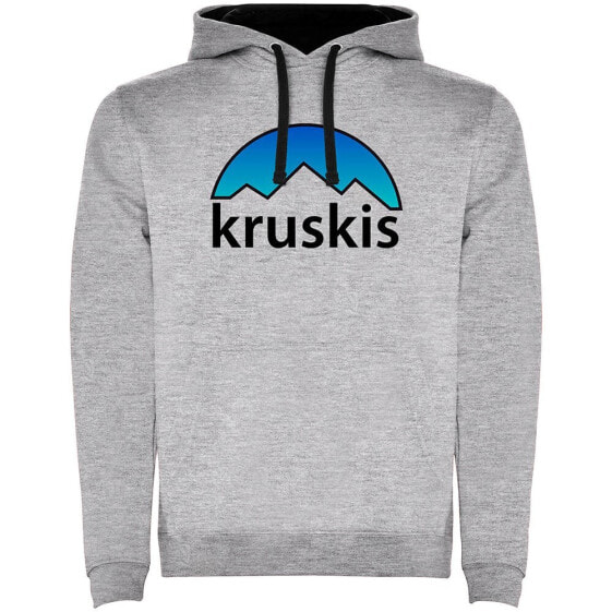 KRUSKIS Mountain Silhouette Two-Colour hoodie