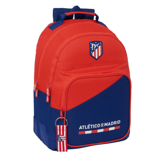 Школьный рюкзак Atlético Madrid Синий Красный 32 x 42 x 15 cm