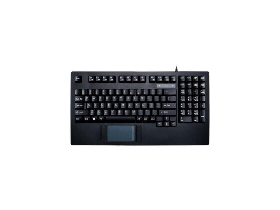 Adesso Easytouch Usb Compact Keyboard With Glide Point Touchpad , Fits In 19 1