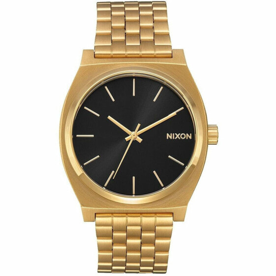 Мужские часы Nixon A045-2042 Чёрный Золото
