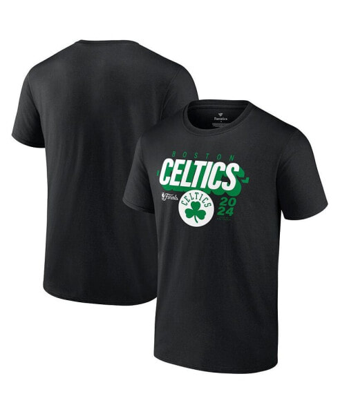 Men's Black Boston Celtics 2024 NBA Finals Box Out T-Shirt