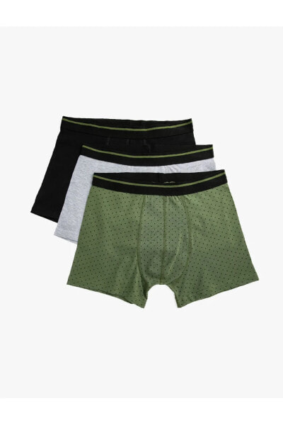 Pamuklu 3'lü Paket Basic Boxer