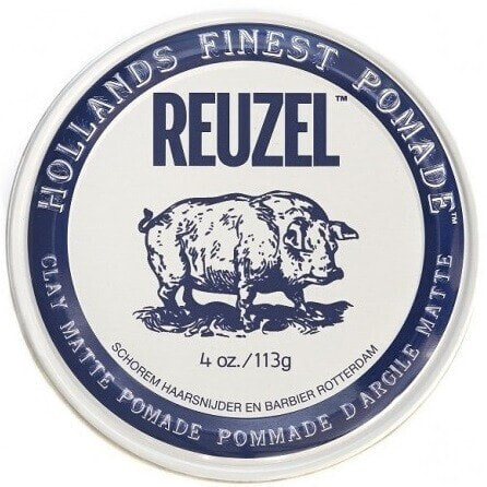 Матовая глиняная помада Reuzel Clay Matte Pomade