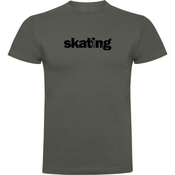 KRUSKIS Word Skating short sleeve T-shirt