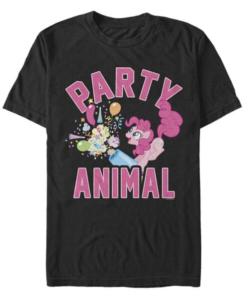 Men's Pinkie Pie Party Short Sleeve Crew T-shirt