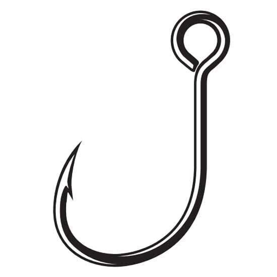 JATSUI 237BN Barbed Single Eyed Hook