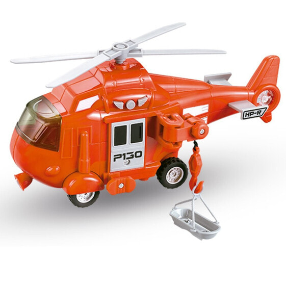 Игрушечный вертолет Tachan Helicopter Light-Sound Heroes City 1:20