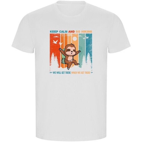KRUSKIS Keep Calm Sloth ECO short sleeve T-shirt