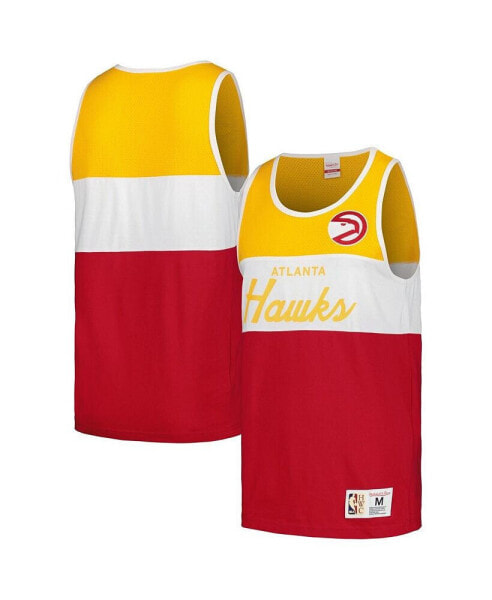 Men's Red Atlanta Hawks Special Script Tank Top