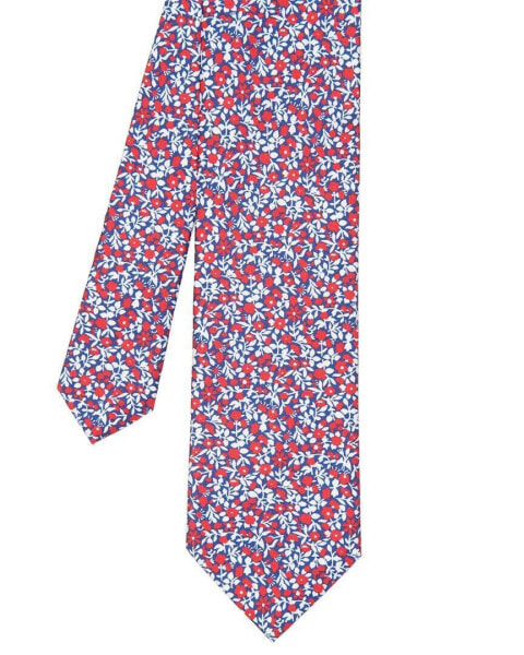 J.Mclaughlin Micro Flower Silk Tie Men's Os