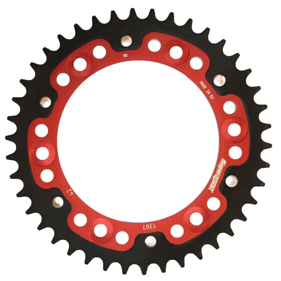 SUPERSPROX Stealth 42D RST1307X42RED Rear Sprocket