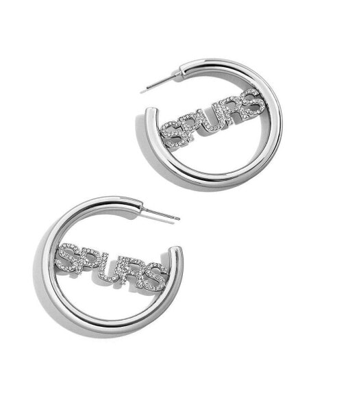 Women's San Antonio Spurs Hoop Earrings