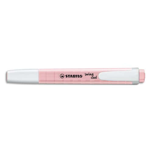 STABILO swing cool Pastel - 1 pc(s) - Pink - Chisel tip - Pink - White - 1 mm - 4 mm