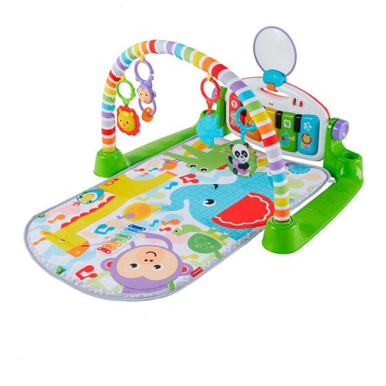 Развивающая игрушка Fisher-Price Пианино-тяп-ляп Кик и Плей Делюкс аранжировка Пианино Гимнастический центр для детей