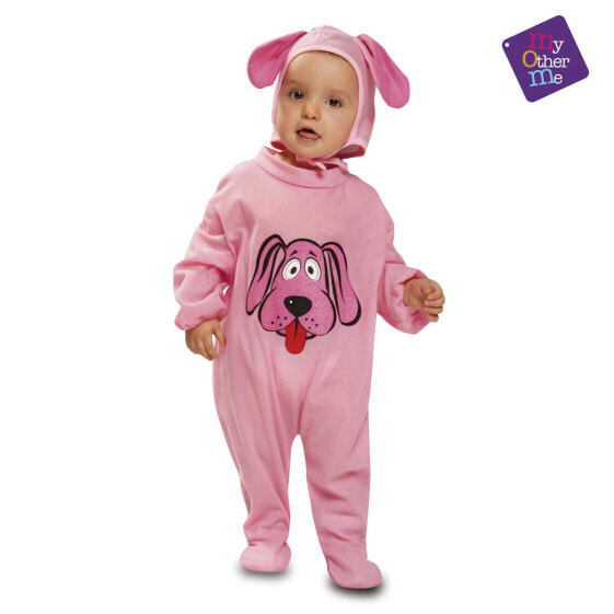 Маскарадные костюмы для младенцев My Other Me Розовый Пёс 7-12 Months (2 Предметы)