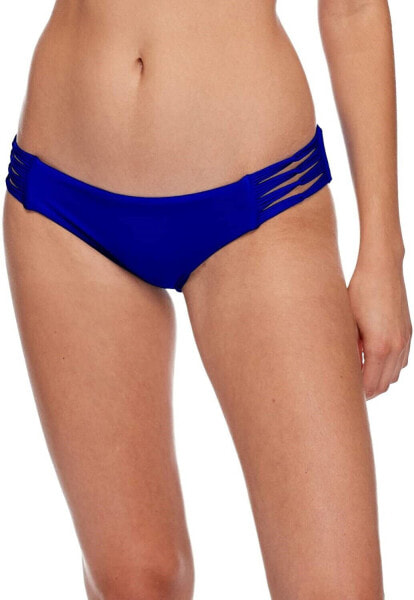 Body Glove Women's 174322 Smoothies Ruby Solid Bikini Bottom Swimwear Size L