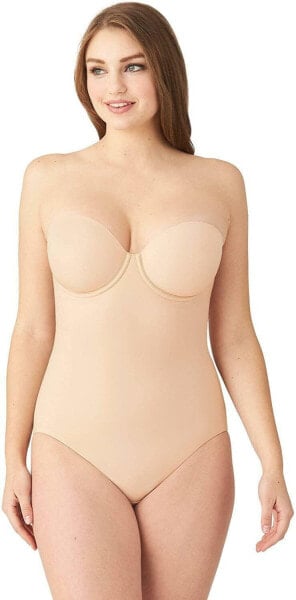 Wacoal 278332 Women's Plus Size Red Carpet Shaping Body Briefer, Sand, 34C