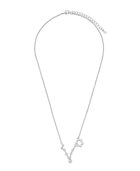 Sterling Forever women's When Stars Align Constellation Necklace in Silver Plated