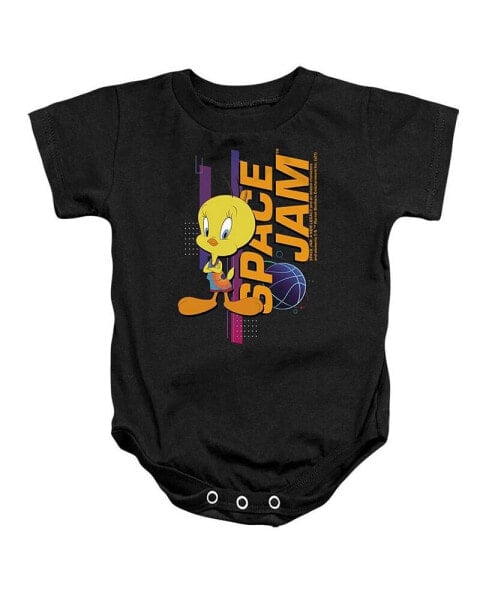 Baby Girls Baby Tweety Standing Snapsuit