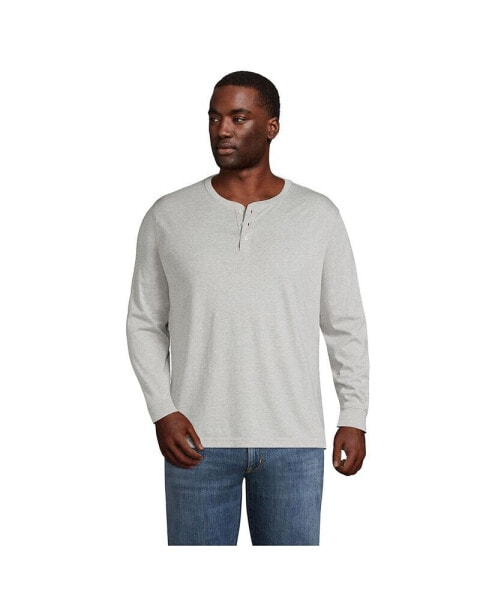 Big & Tall Super-T Long Sleeve Henley Shirt