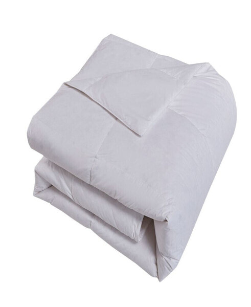 25% White Down/75% White Feather All Season Comforter, Twin