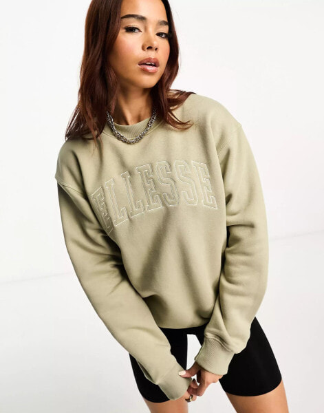 Ellesse Eoardo sweatshirt in khaki