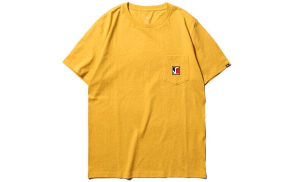 Vans 左胸口袋刺绣标短袖T恤 男款 黄色 / Футболка Vans T T_Shirt