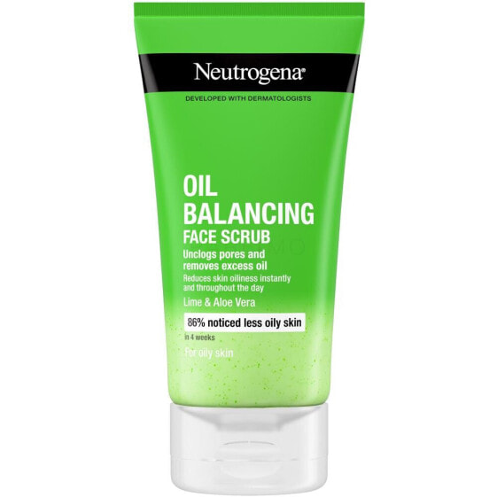 Neutrogena Oil Balancing Face Scrub 150 ml peeling unisex