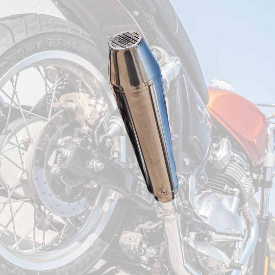 GPR EXHAUST SYSTEMS Ultracone Inox Cafè Racer Silencer Without Link Pipe Bonneville Thruxton 1200 00-04 homologated muffler