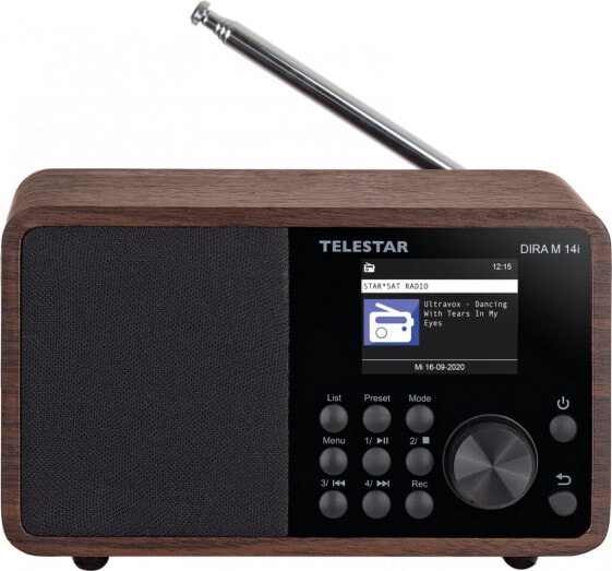 Telestar TEL DIRA M14I (HOLZ) - Portable - Digital - DAB,DAB+,FM - 87.5 - 108 MHz - 174 - 240 MHz - 15 W