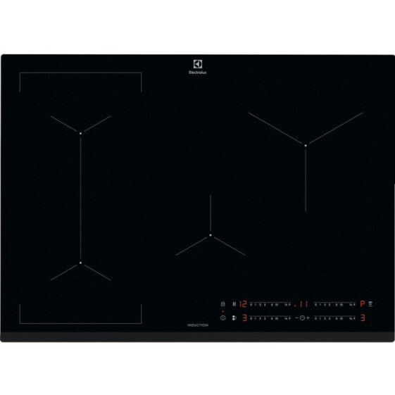 Electrolux EIV734 - Black - Built-in - 68 cm - Zone induction hob - 4 zone(s) - 4 zone(s)