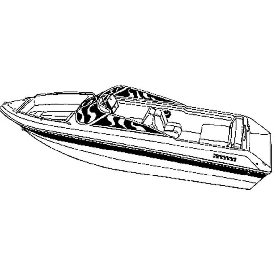 Чехол для лодки CARVER INDUSTRIES Performance Poly-Guard Haze I/O Cover