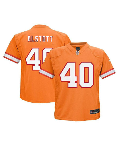 Toddler Boys and Girls Mike Alstott Orange Tampa Bay Buccaneers Retired Player Game Jersey